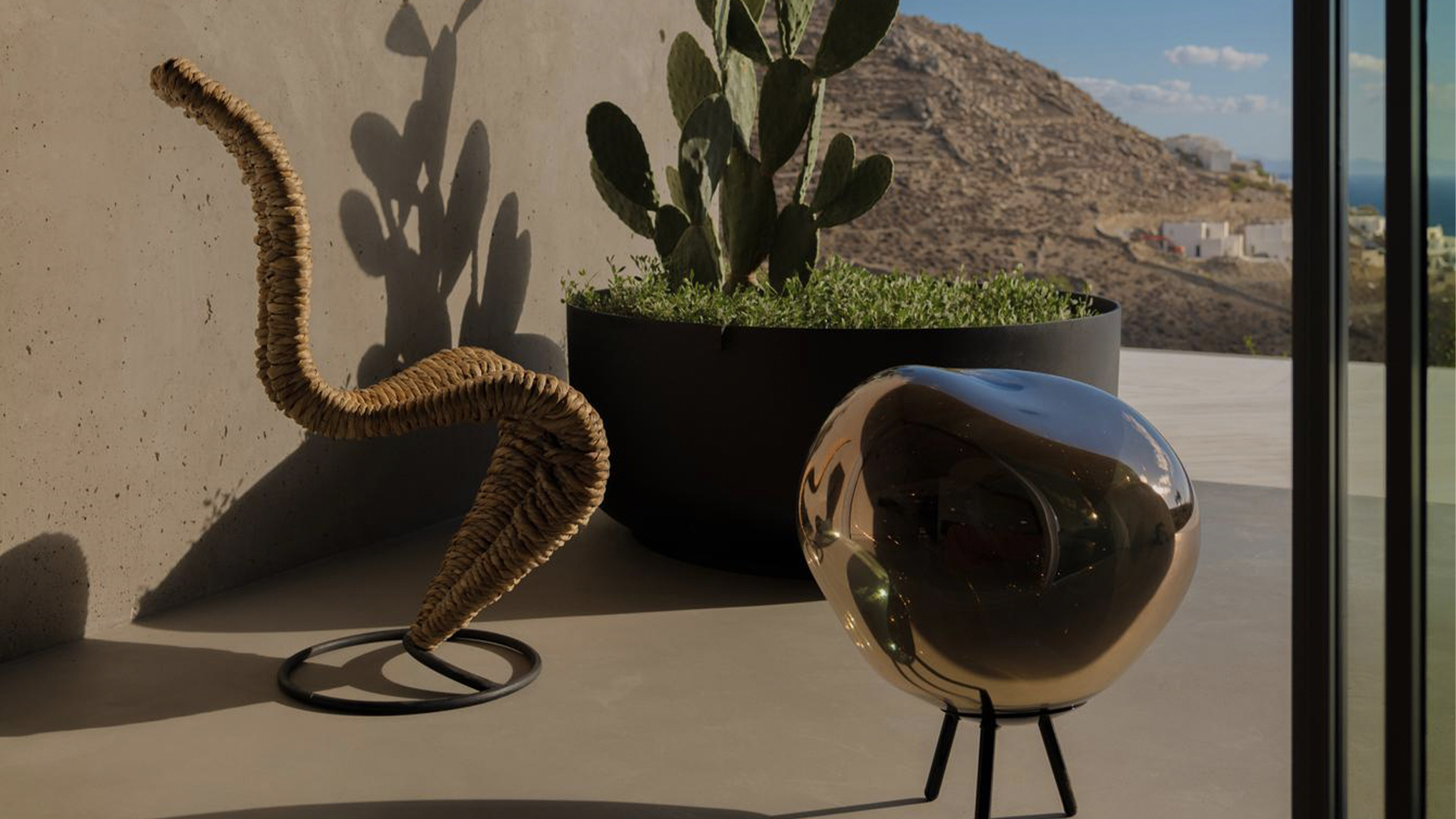 Melt Portable Large Hanging/Floor Lamp, Lifestyle