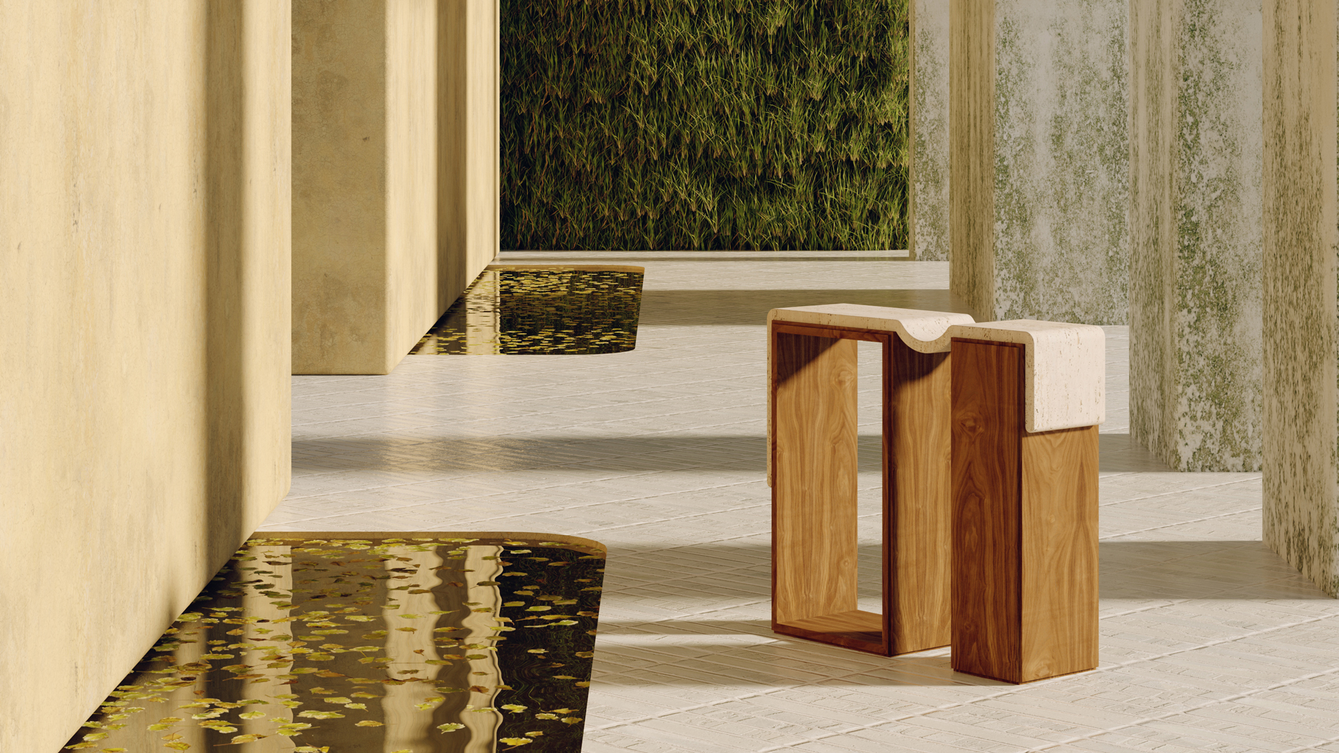 Bower Studios Melt Console Table | Living Edge