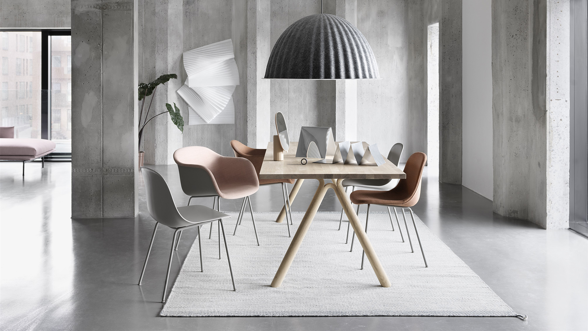 Fiber Side Chairs, Lifestyle