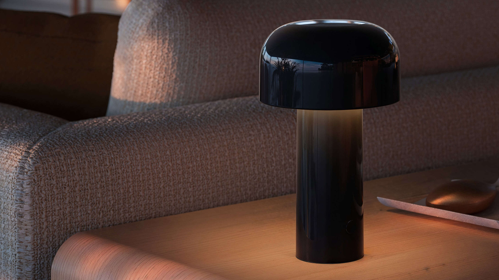 Bellhop Portable Table Lamp, Lifestyle