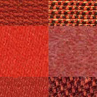 Fabric Mix Earth Red
