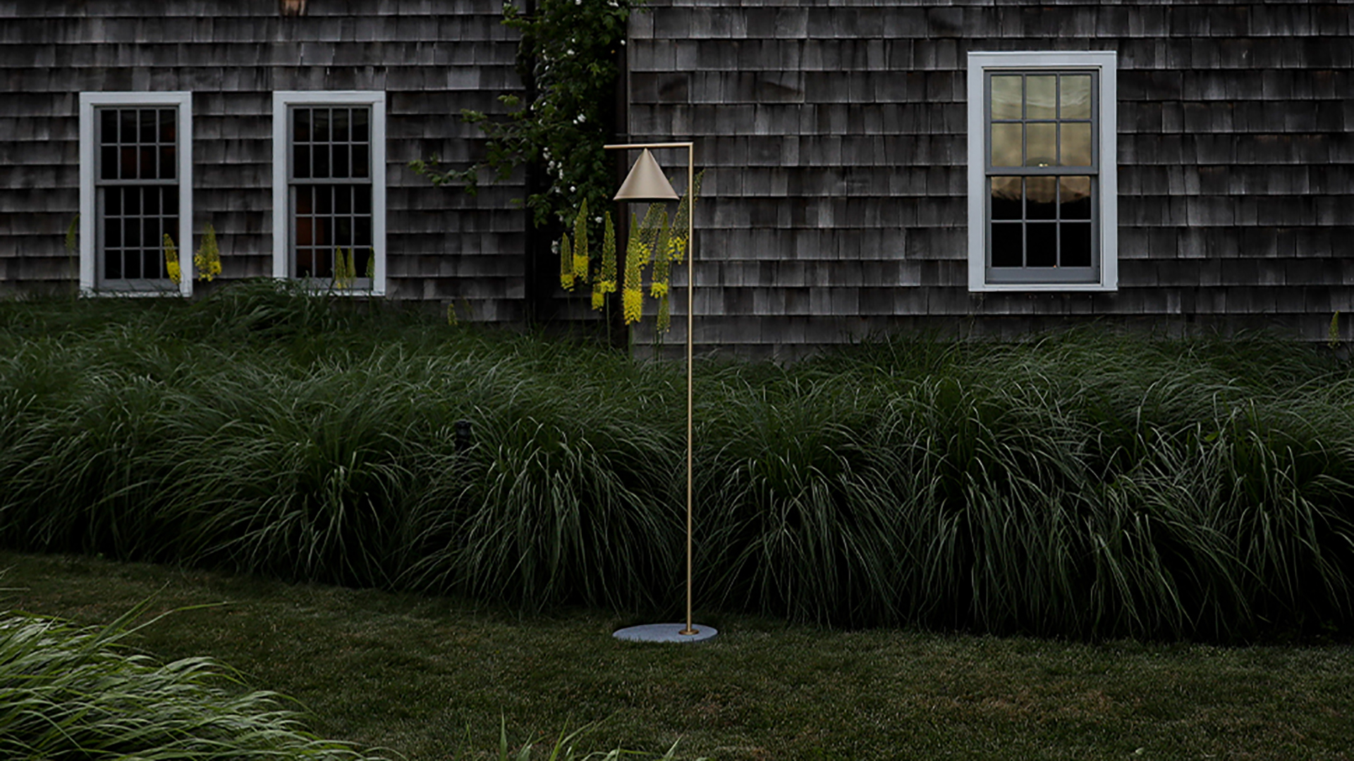 Captain Flint Outdoor Floor Lamp, Lifestyle