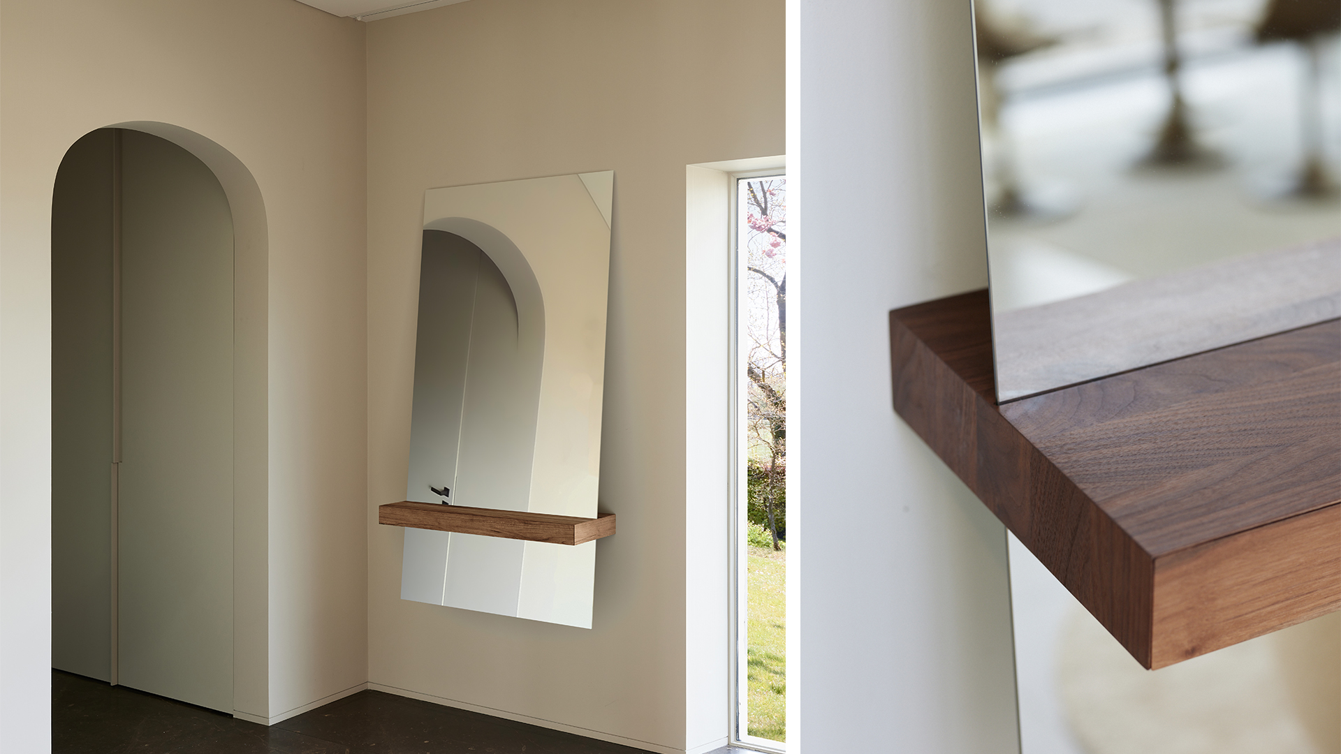 Guillotine Mirror Rectangle, Lifestyle