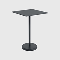 700 x 700mm 2&ndash;4 Seat Bar Height Table