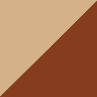 Beige & Red