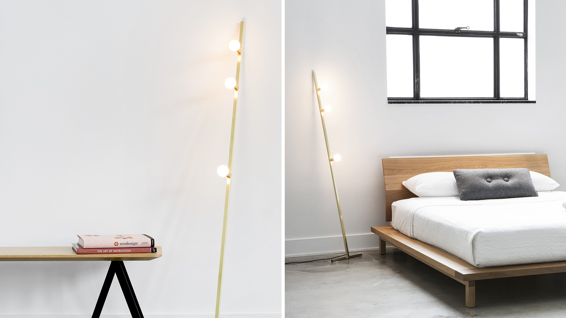 Dot 05 Line Floor Lamp, Lifestyle