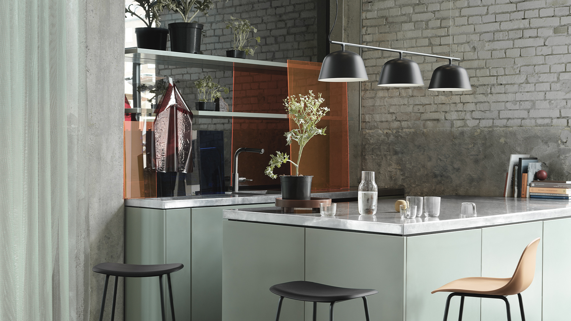 Ambit Rail Lamp, Lifestyle