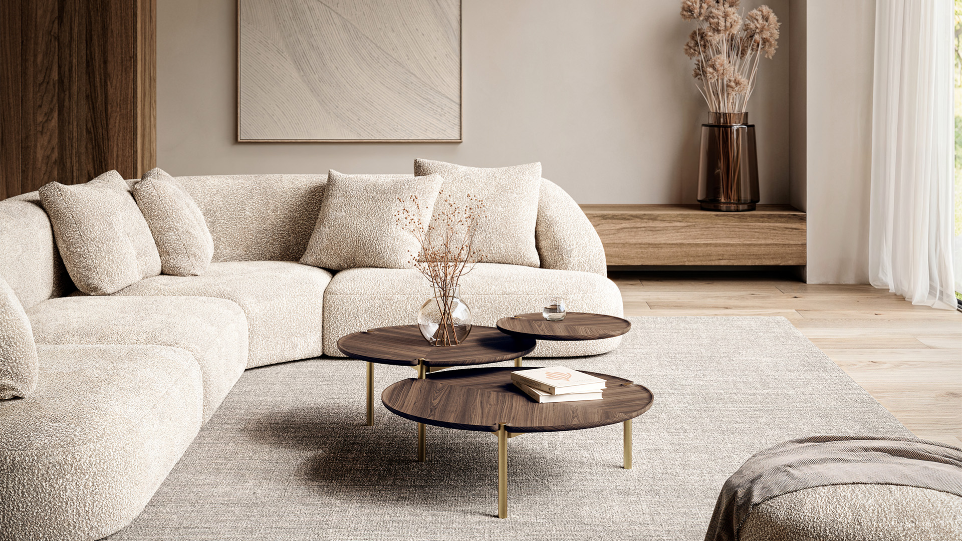 Leaf Coffee Table, Lifestyle