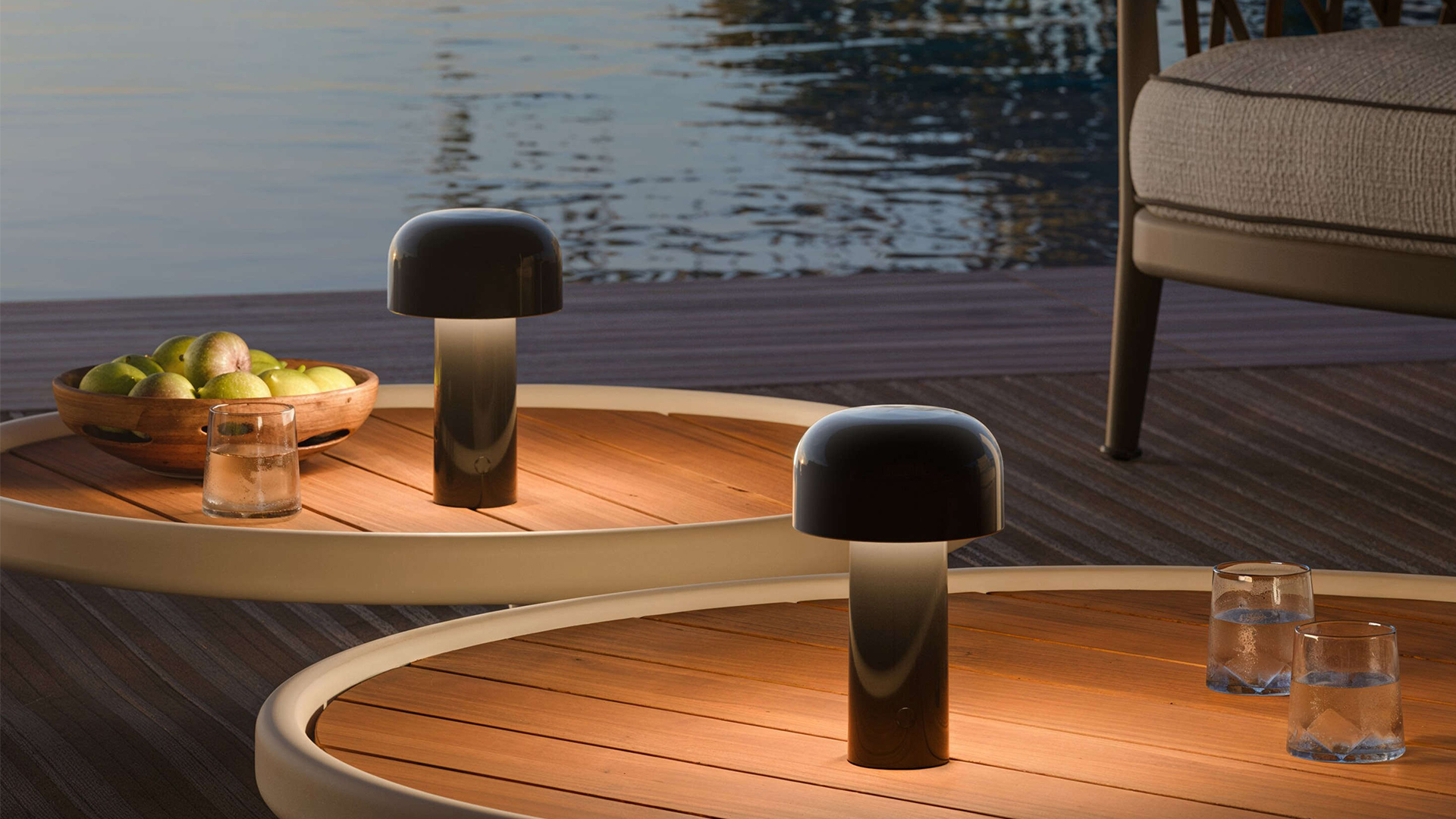 Bellhop Portable Table Lamp, Lifestyle