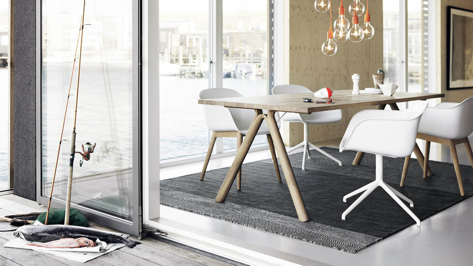 Fiber Armchair Wood, Lifestyle