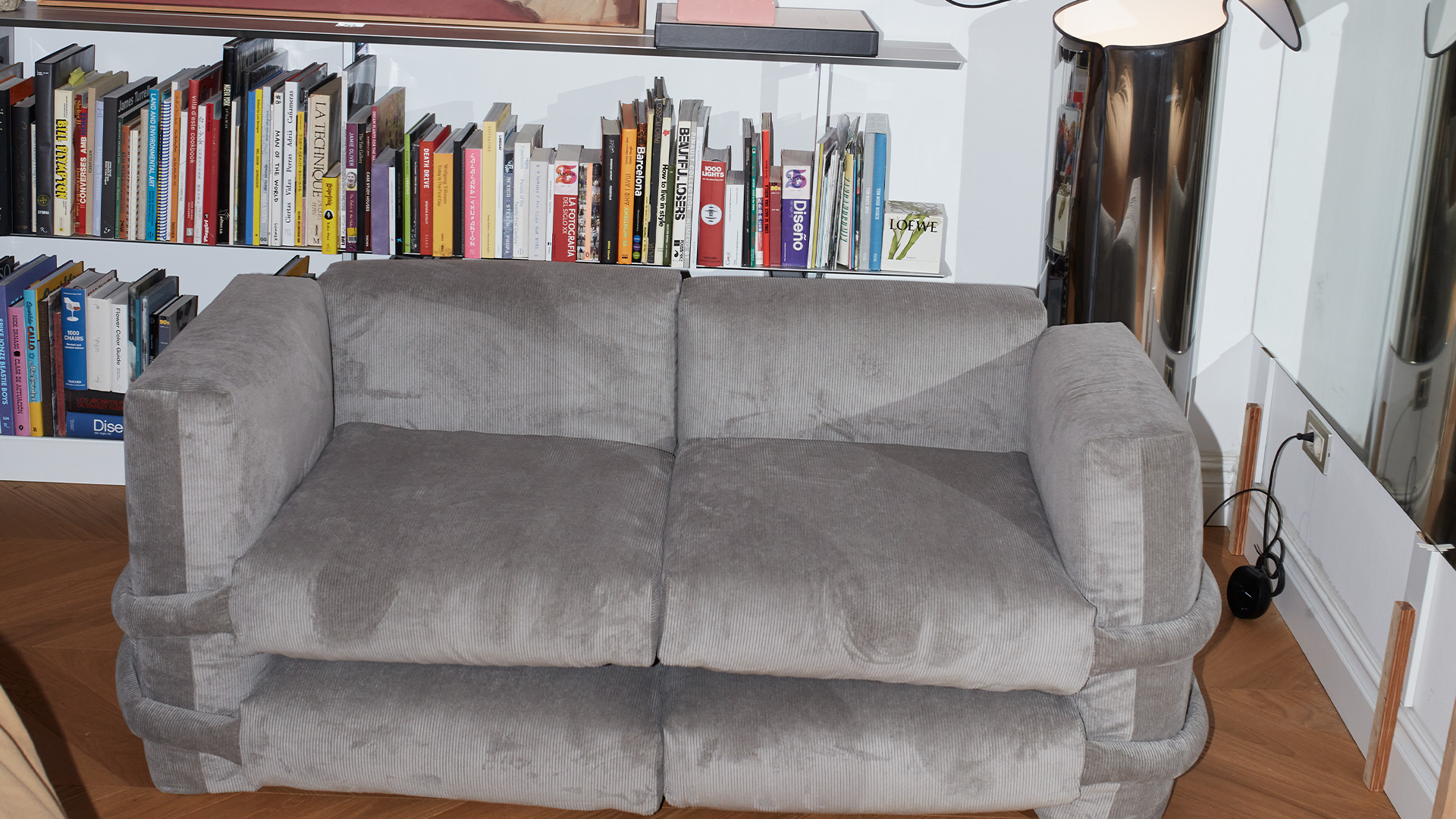 Pillow Sofa, 2 Seater, Scala Grey, Lifestyle