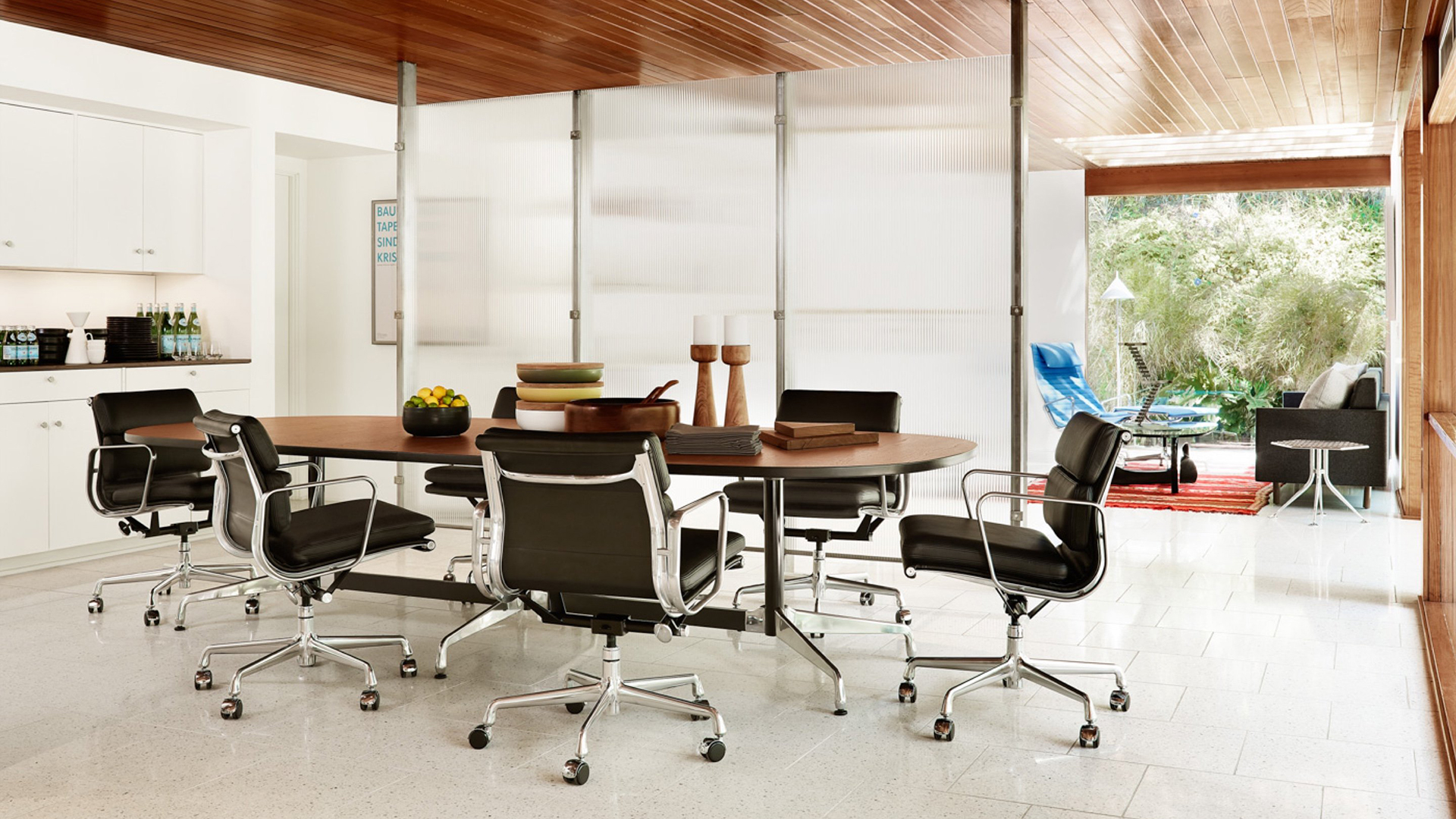 Eames Soft Pad Group Management Chairs, Lifestyle