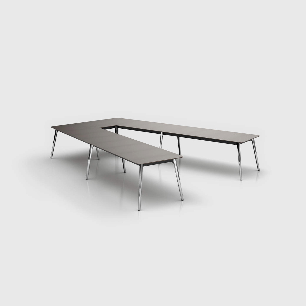 L shaped conference table online