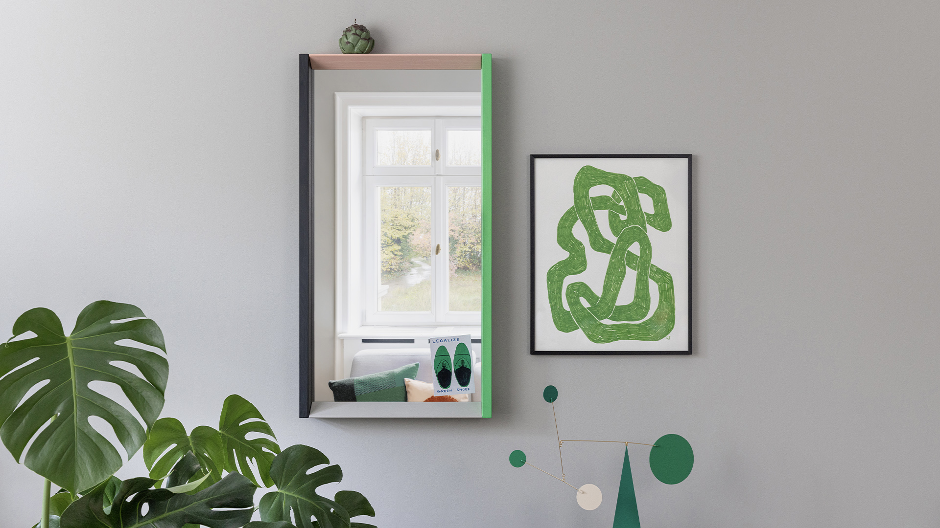 Colour Frame Mirror, Lifestyle