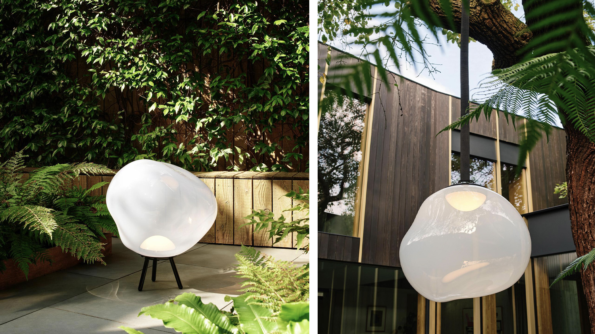 Melt Portable Large Hanging/Floor Lamp, Lifestyle