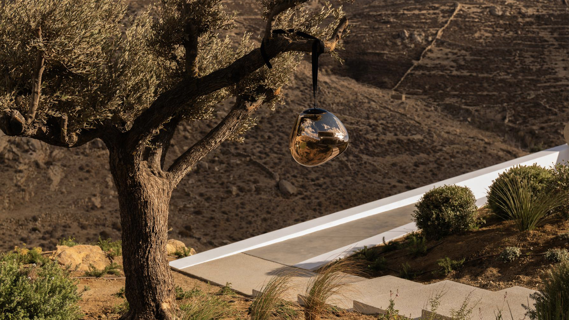 Melt Portable Large Hanging/Floor Lamp, Lifestyle