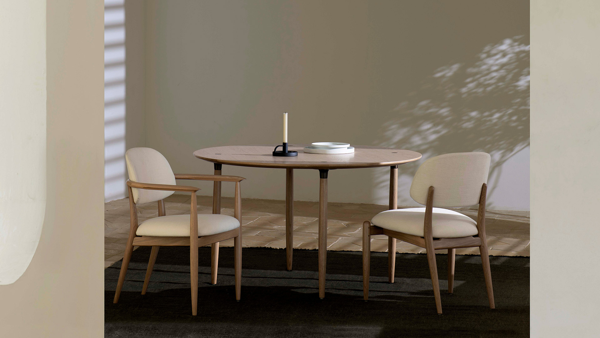 Slow Dining Table & Chairs, Lifestyle