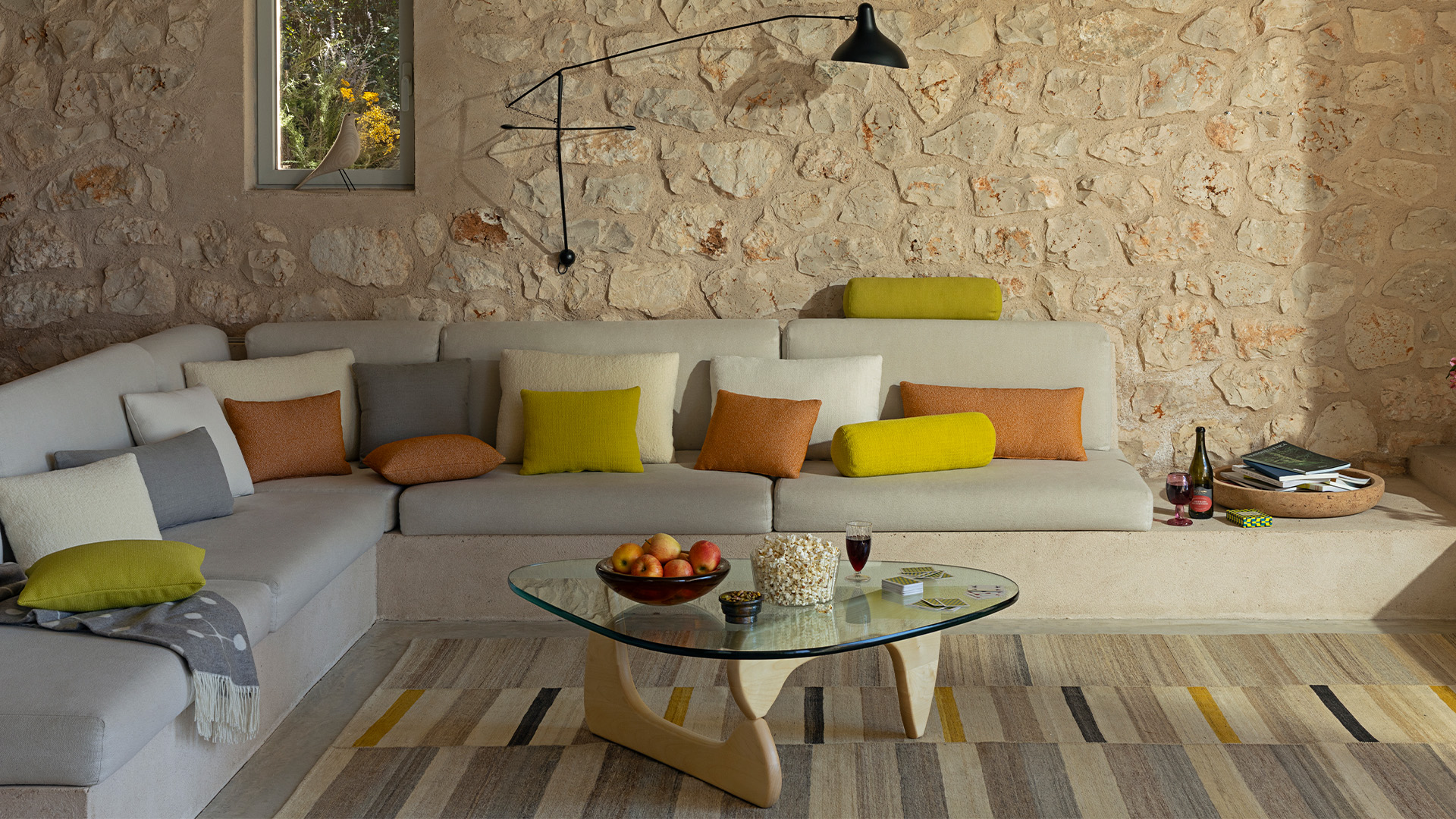 Noguchi Coffee Table, Maple