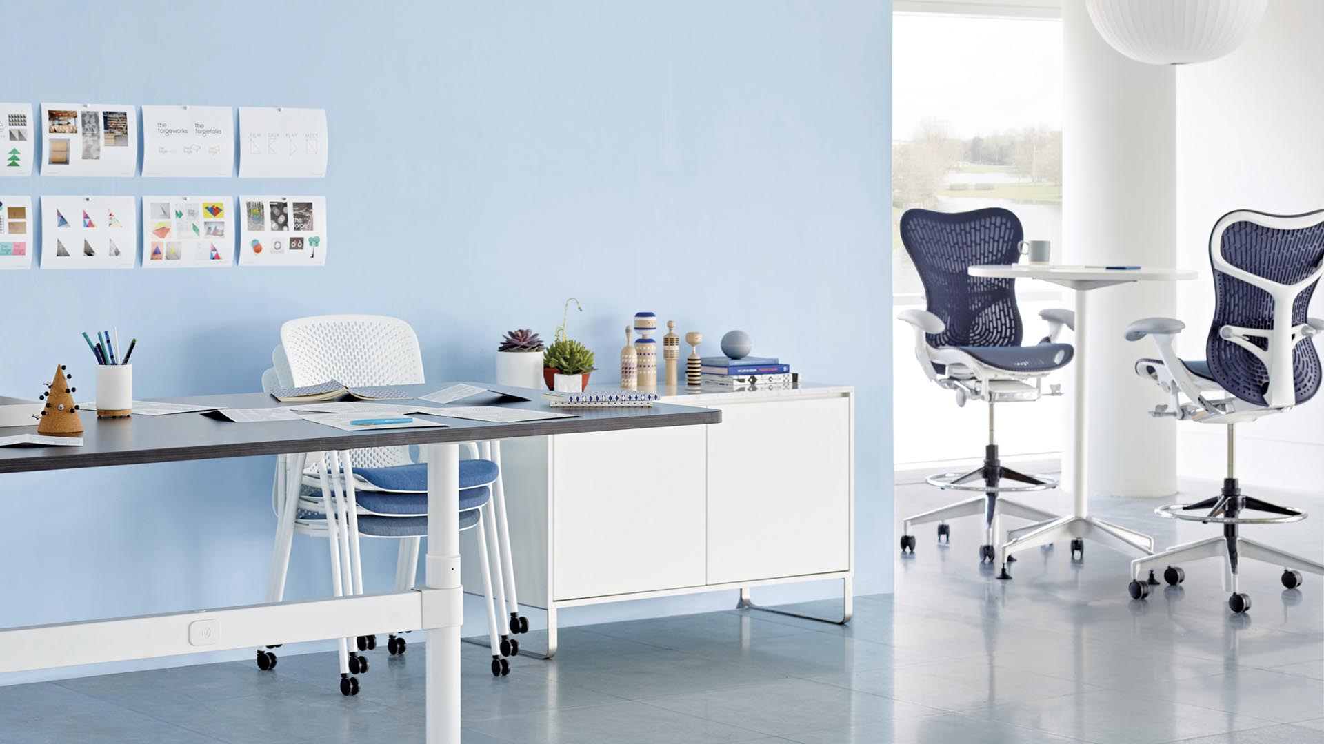 Herman Miller Mirra 2 Stool Living Edge