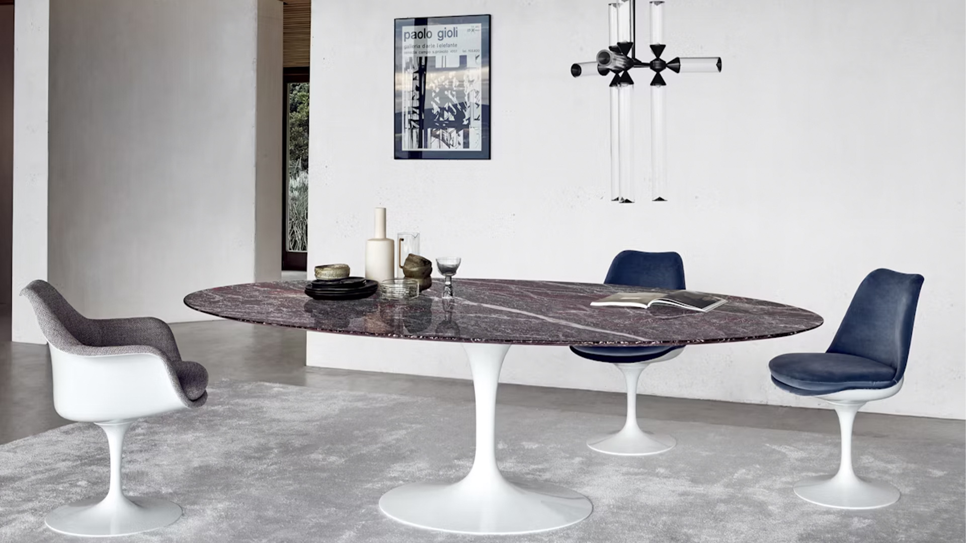 Tulip Armchair Side Chair, Lifestyle