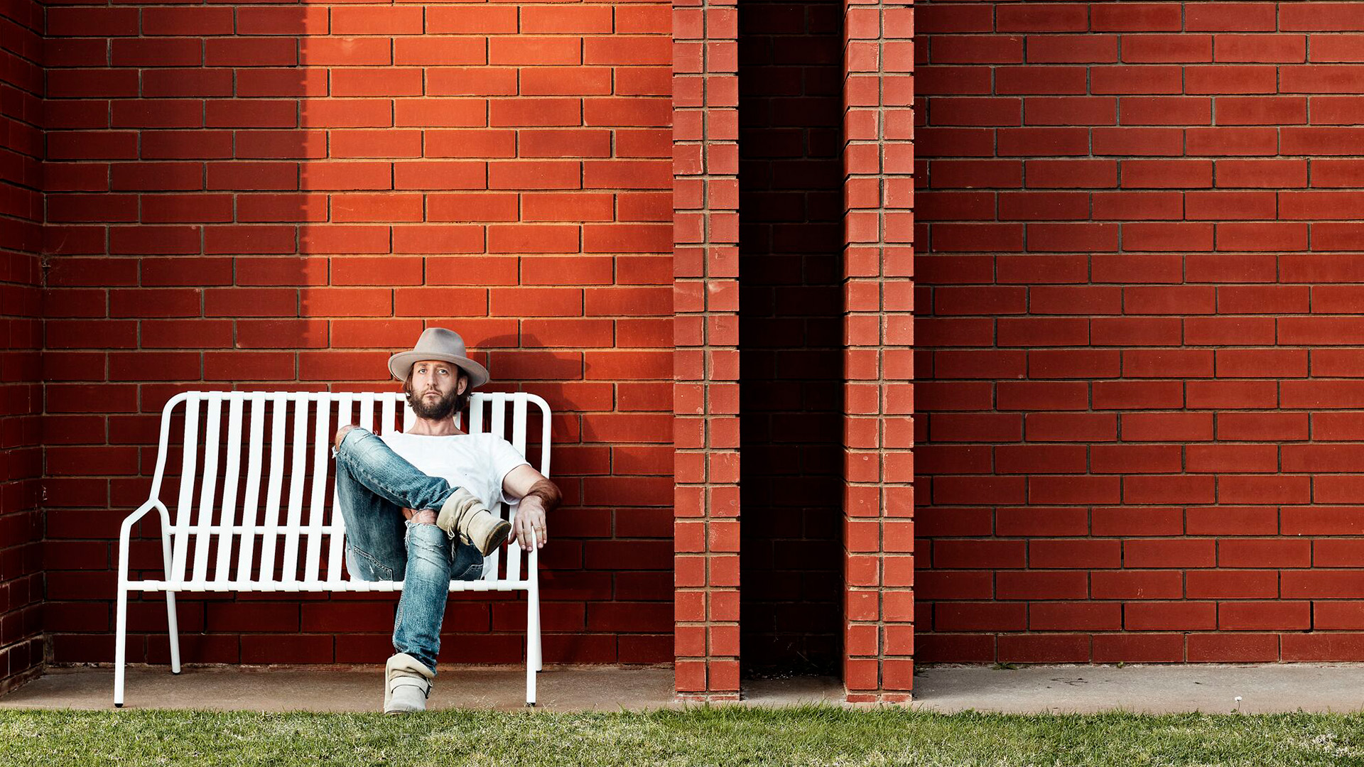 Strap 2 Seater Chair, Lifestyle