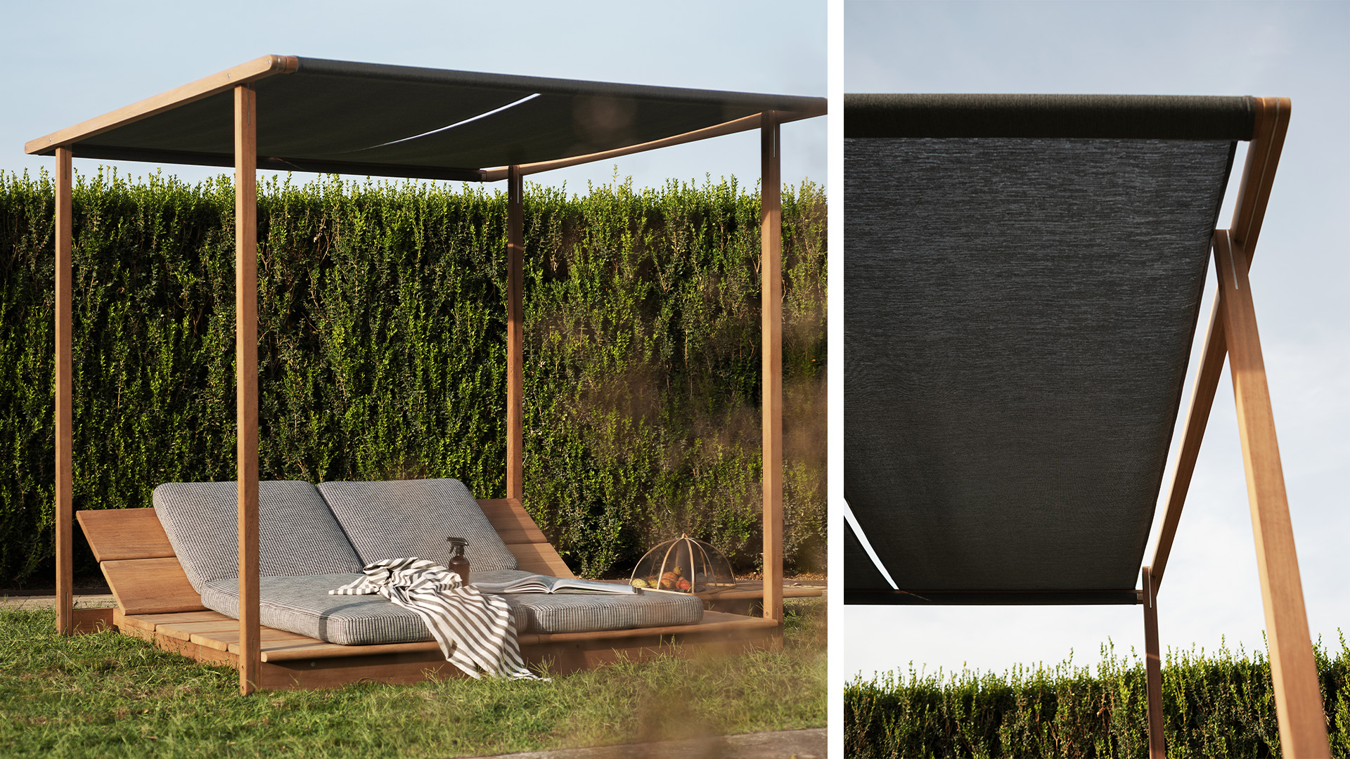 Eolie Gazebo & Sunlounger, Lifestyle