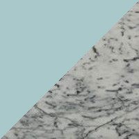 Light Blue & White Marble