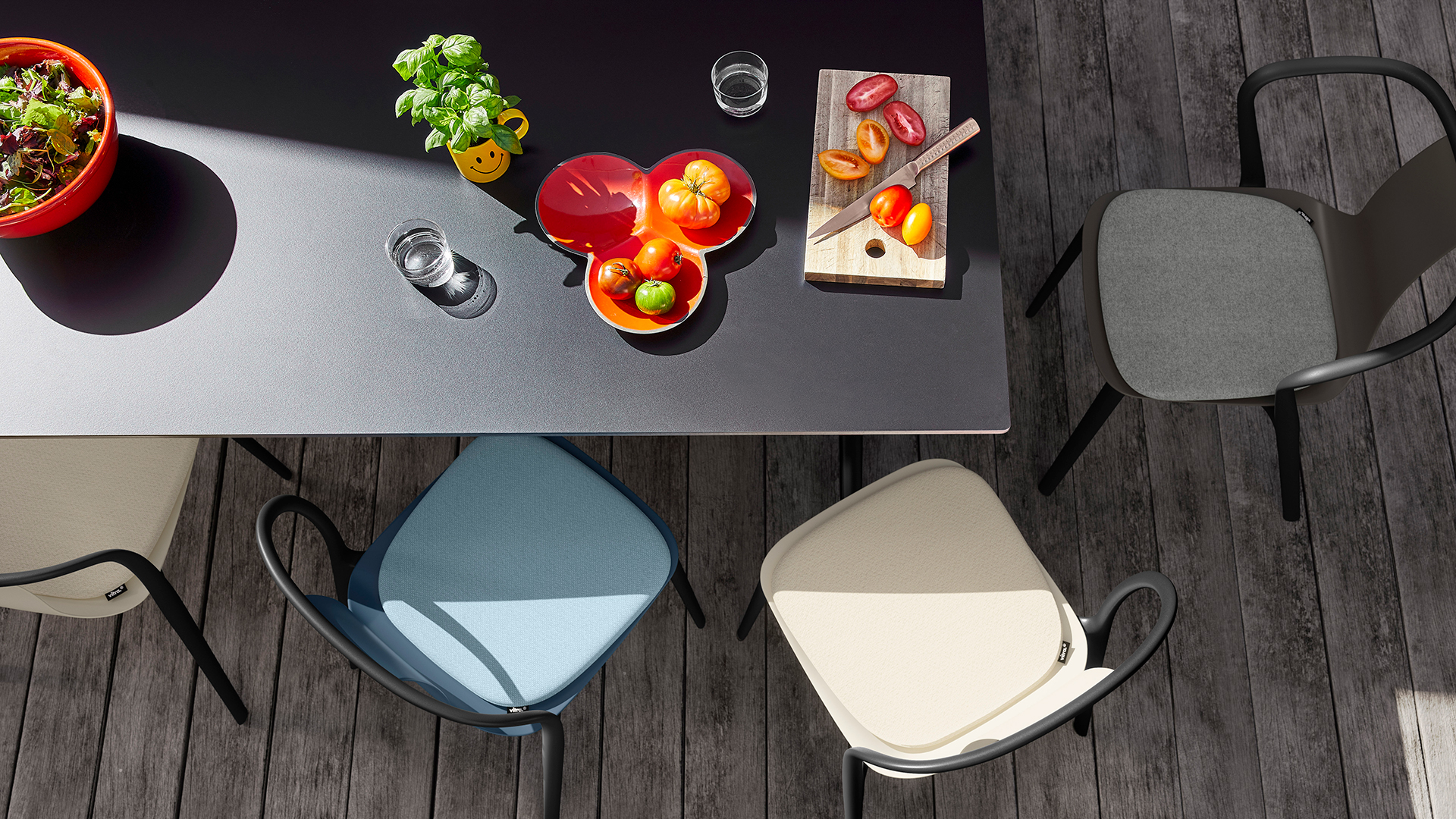 Belleville Plastic Chair, Lifestyle
