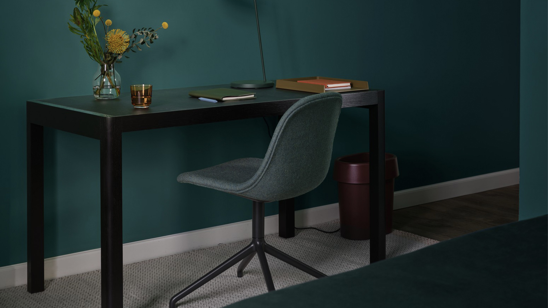 Workshop Desk, Grey & Oak, Lifestyle