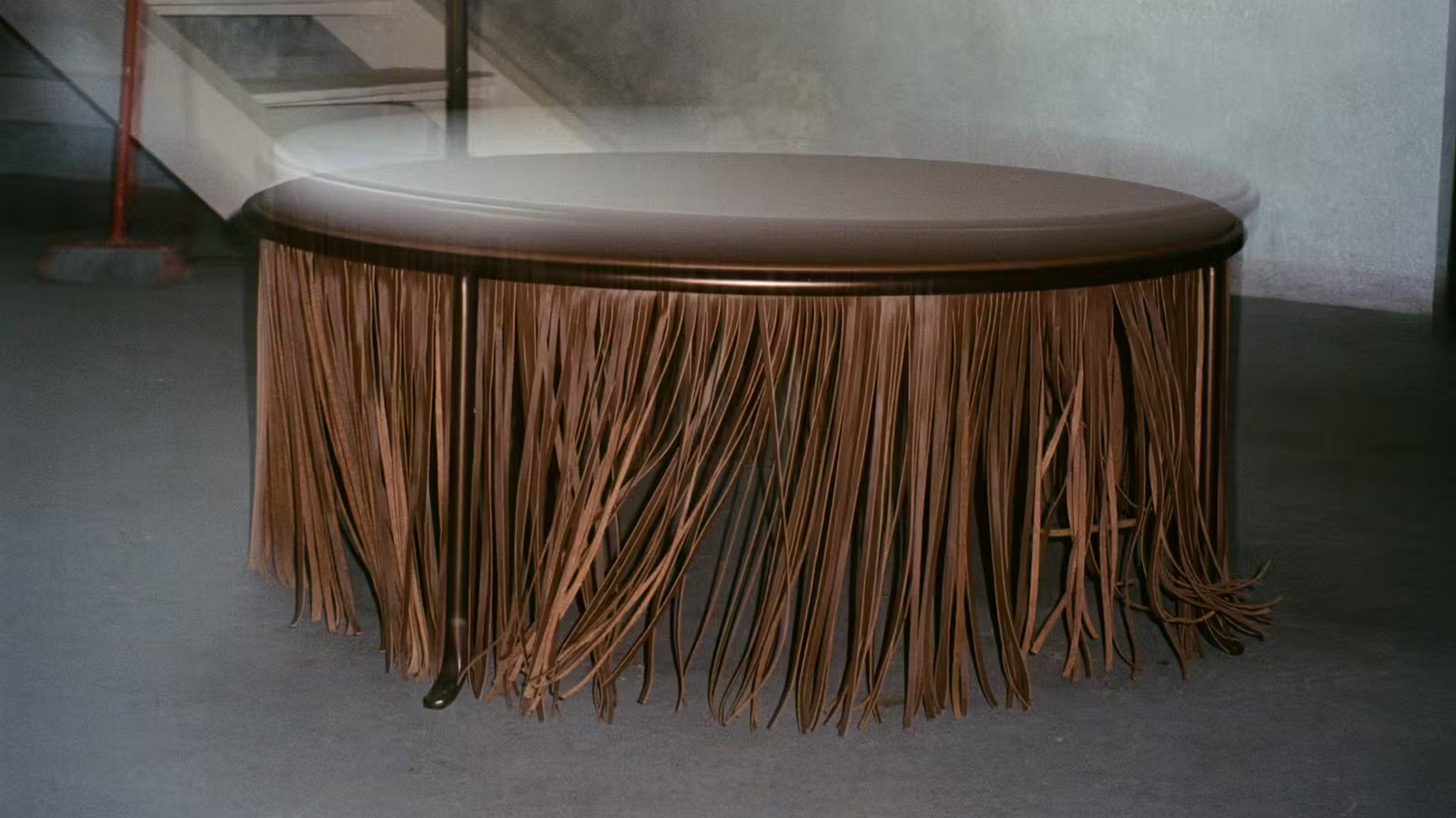 Dozie Kanu Coffee Table, Dark Bronze, Lifestyle