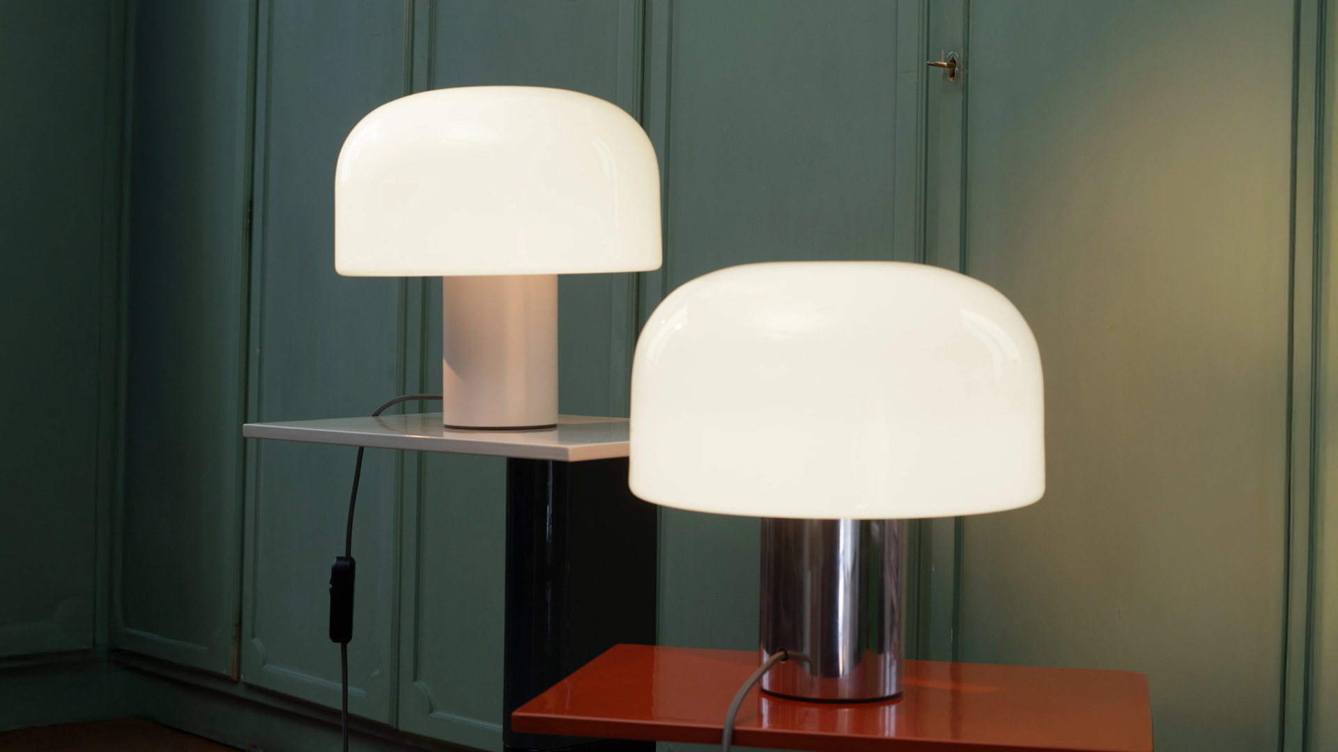 Bellhop Glass Table Lamp, Lifestyle