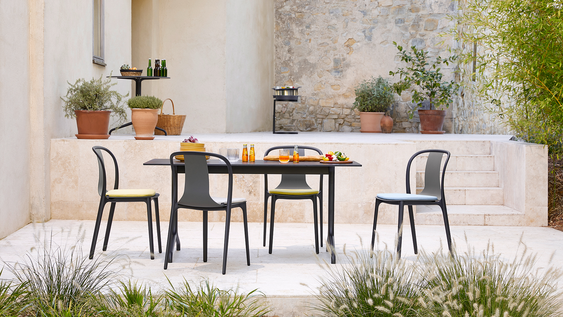 Belleville Plastic Chair, Lifestyle