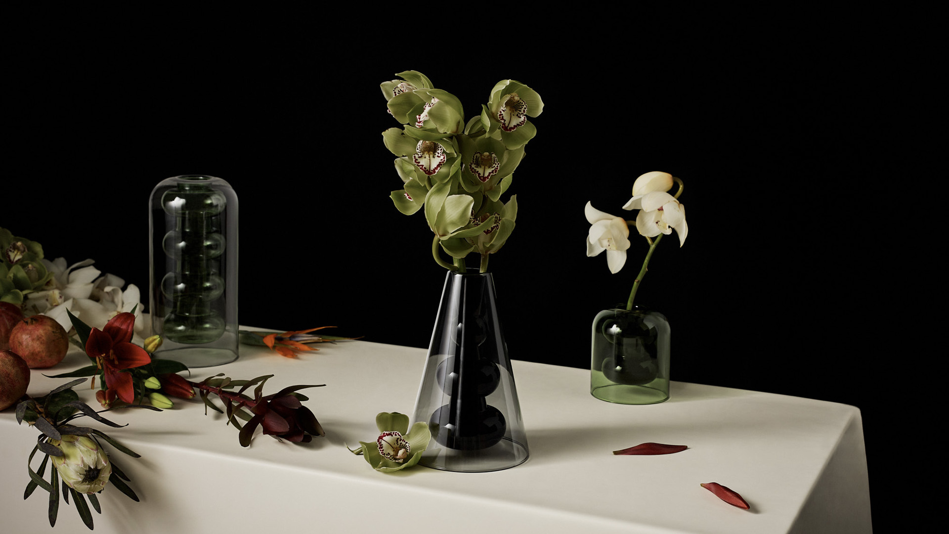 Bump Cone Vase, Lifestyle