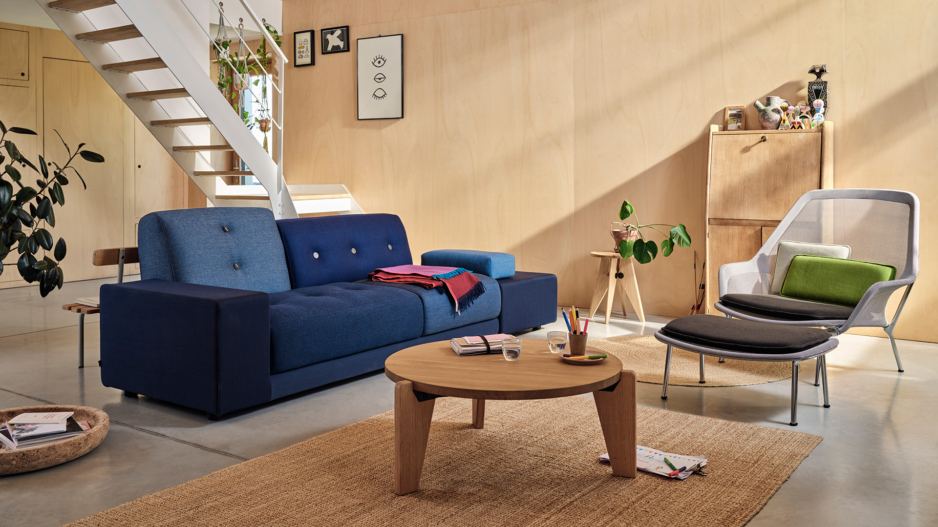 Gu&eacute;ridon Bas Coffee Table, Lifestyle