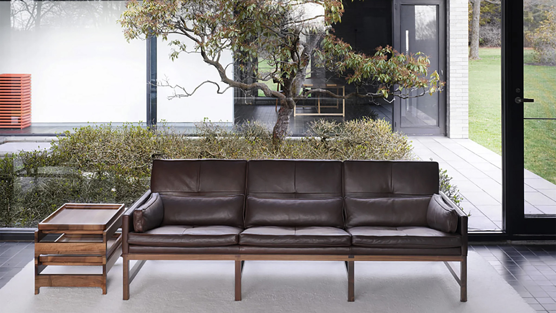 Wood Frame Sofa, Lifestyle