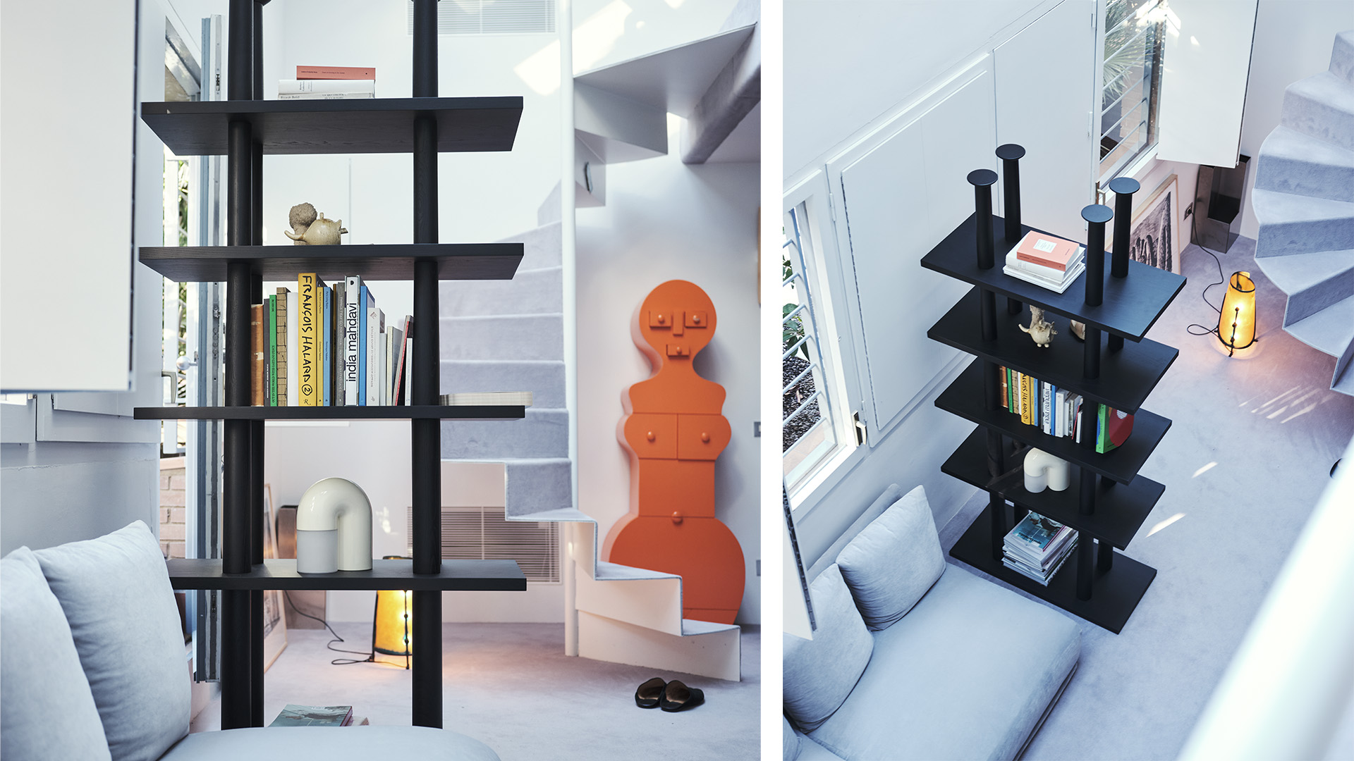 Peristylo Shelving System, Lifestyle