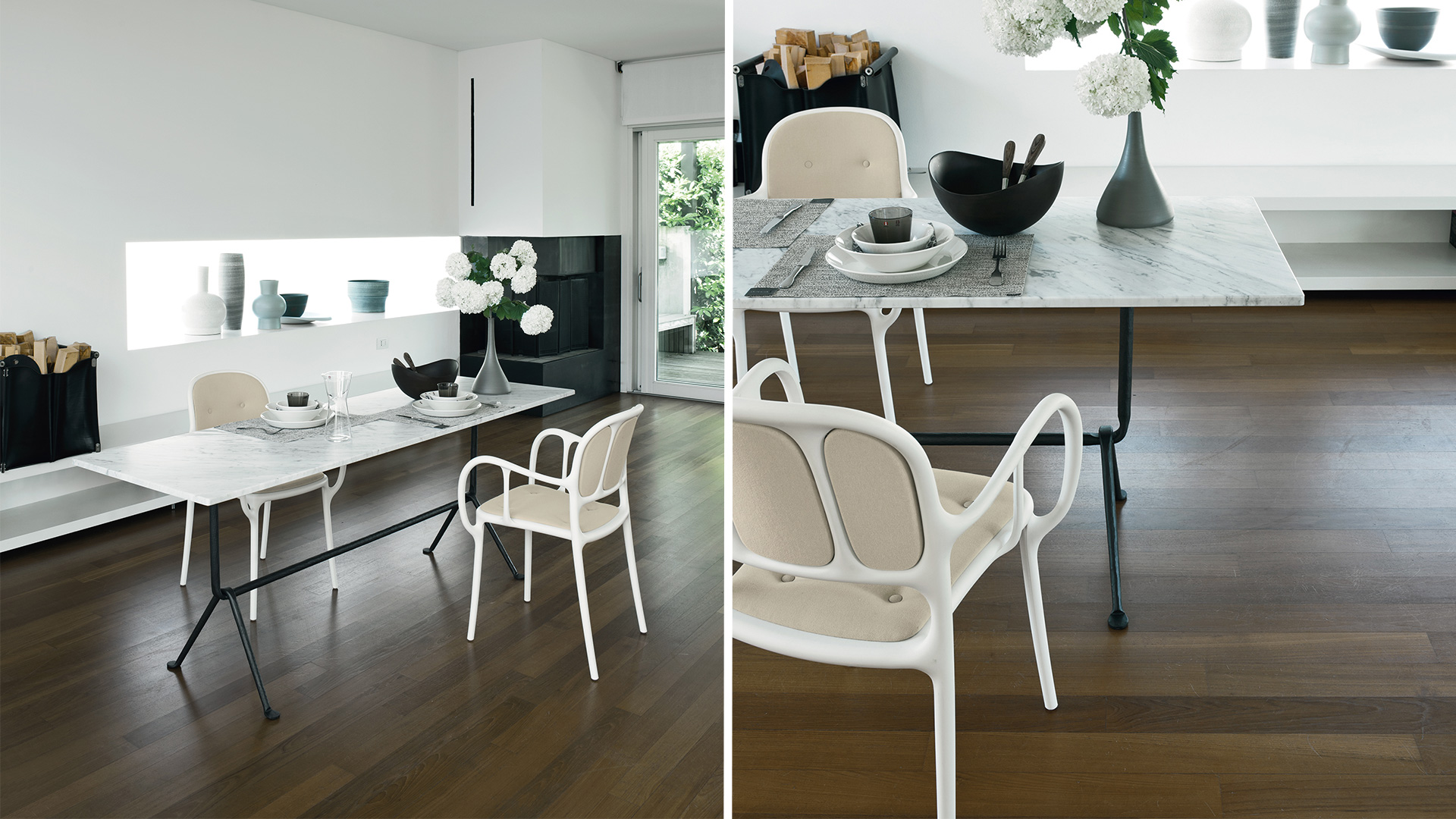 Mila Cushion Chair, Lifestyle