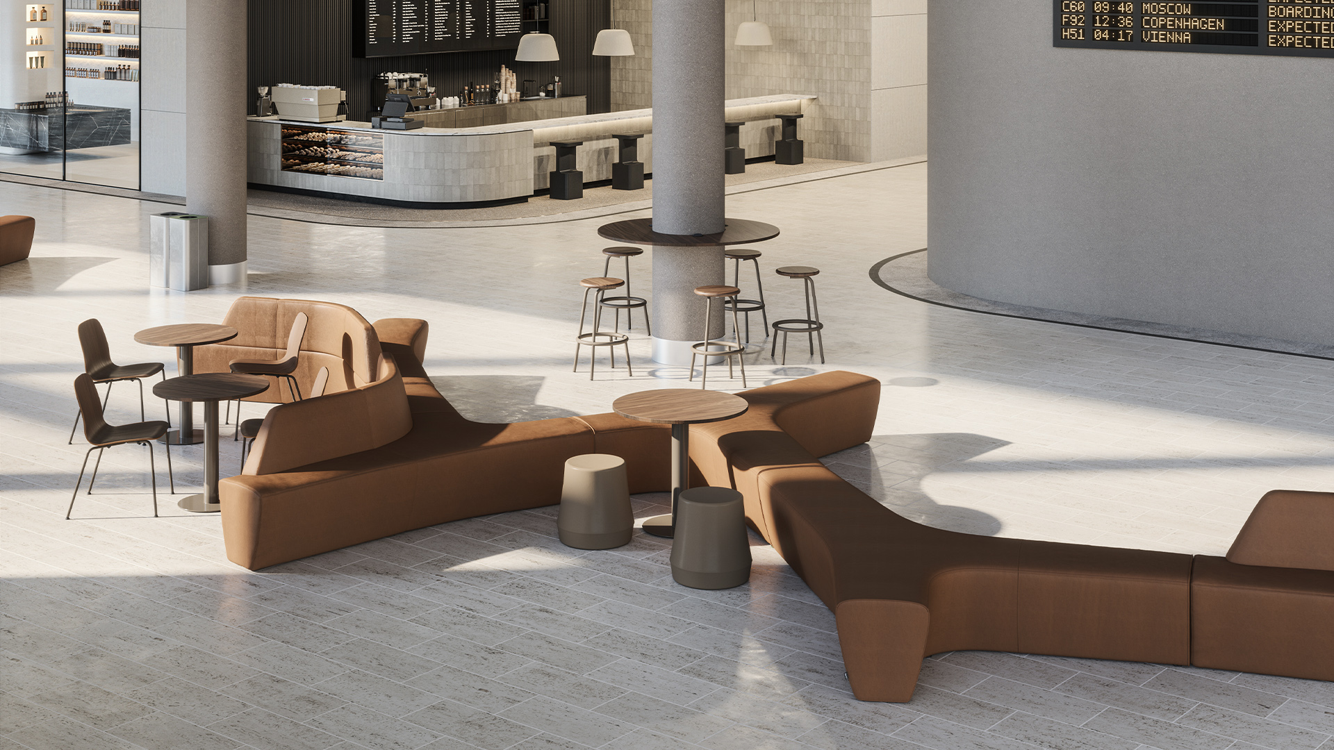 Twig Upholstered Seating, Lifestyle