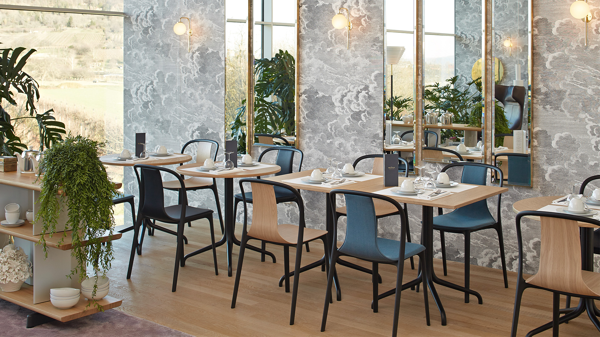 Belleville Square Bistro Table, Lifestyle