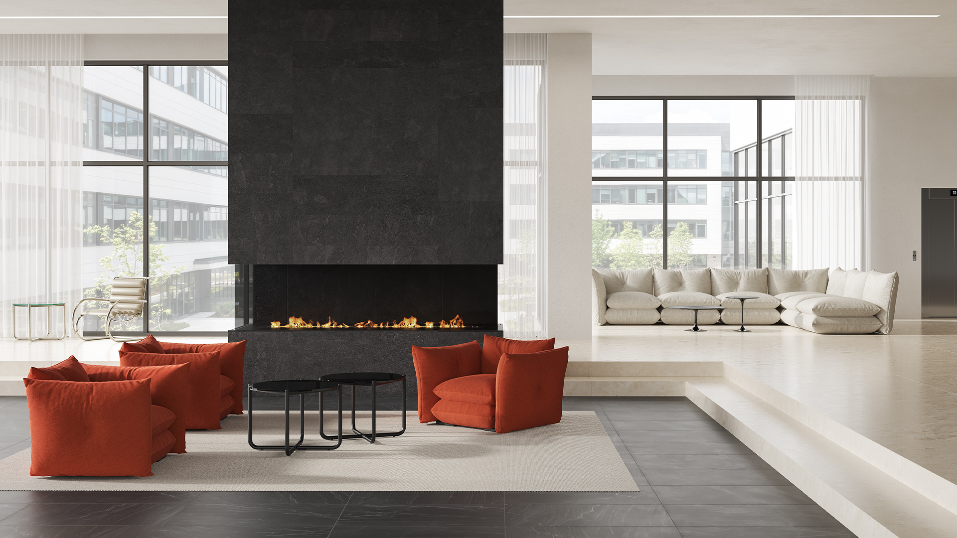Perron Pillo Lounge Chair, Lifestyle
