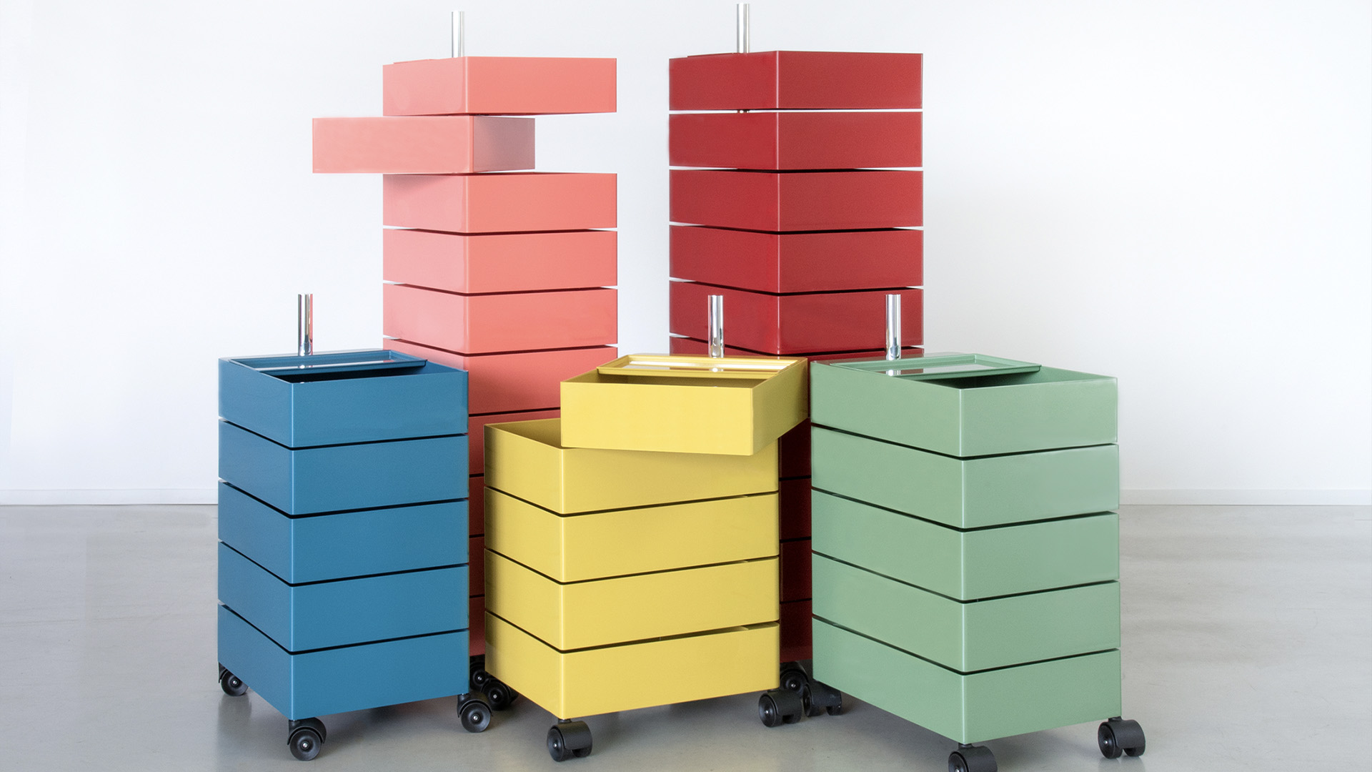 360° 5 Drawer Container