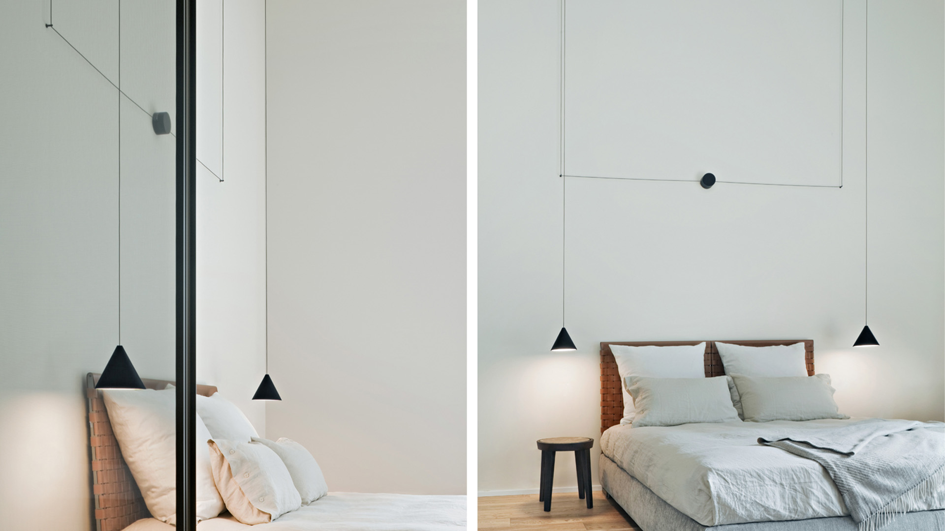 String Cone Pendant Light, Lifestyle