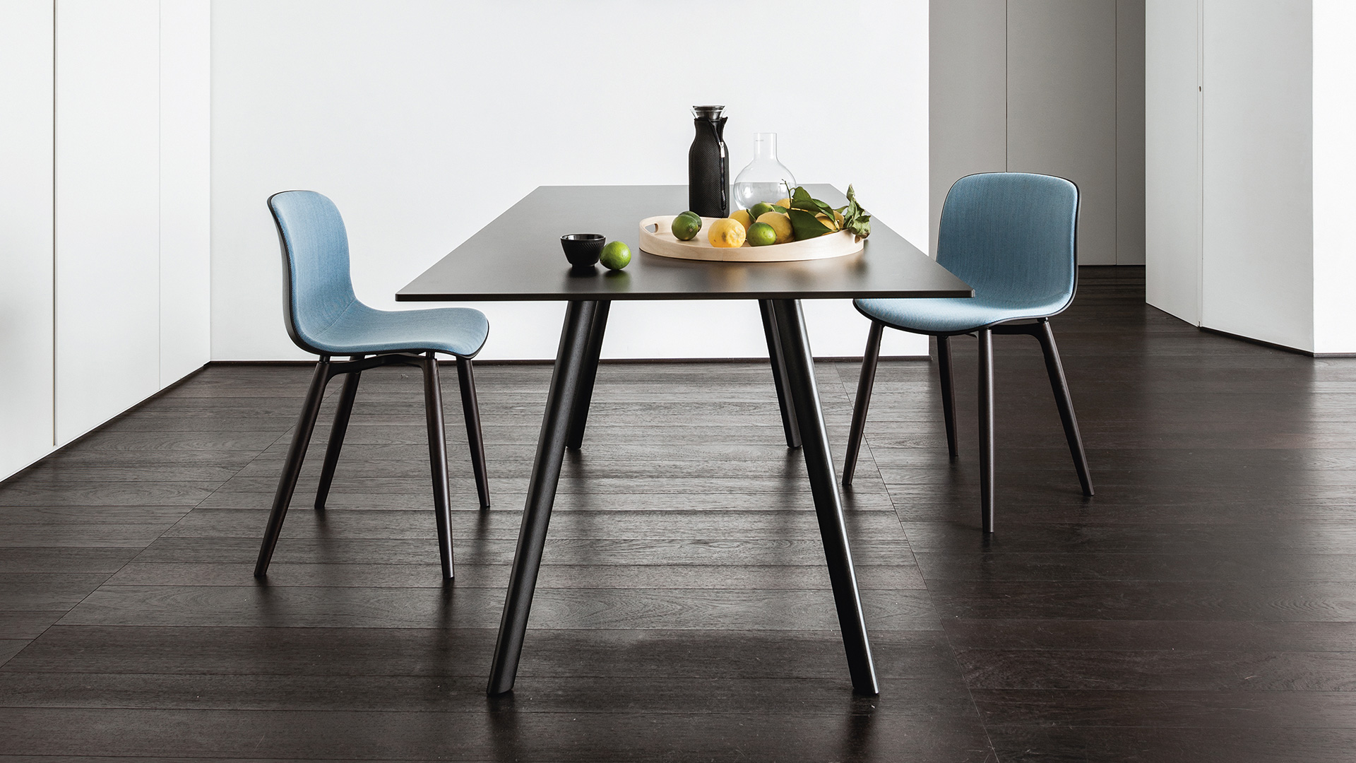 Troy Wooden Legs Chair, Lifestyle