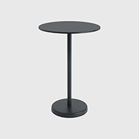 &Oslash; 700mm 2&ndash;4 Seat Round Bar Height Table