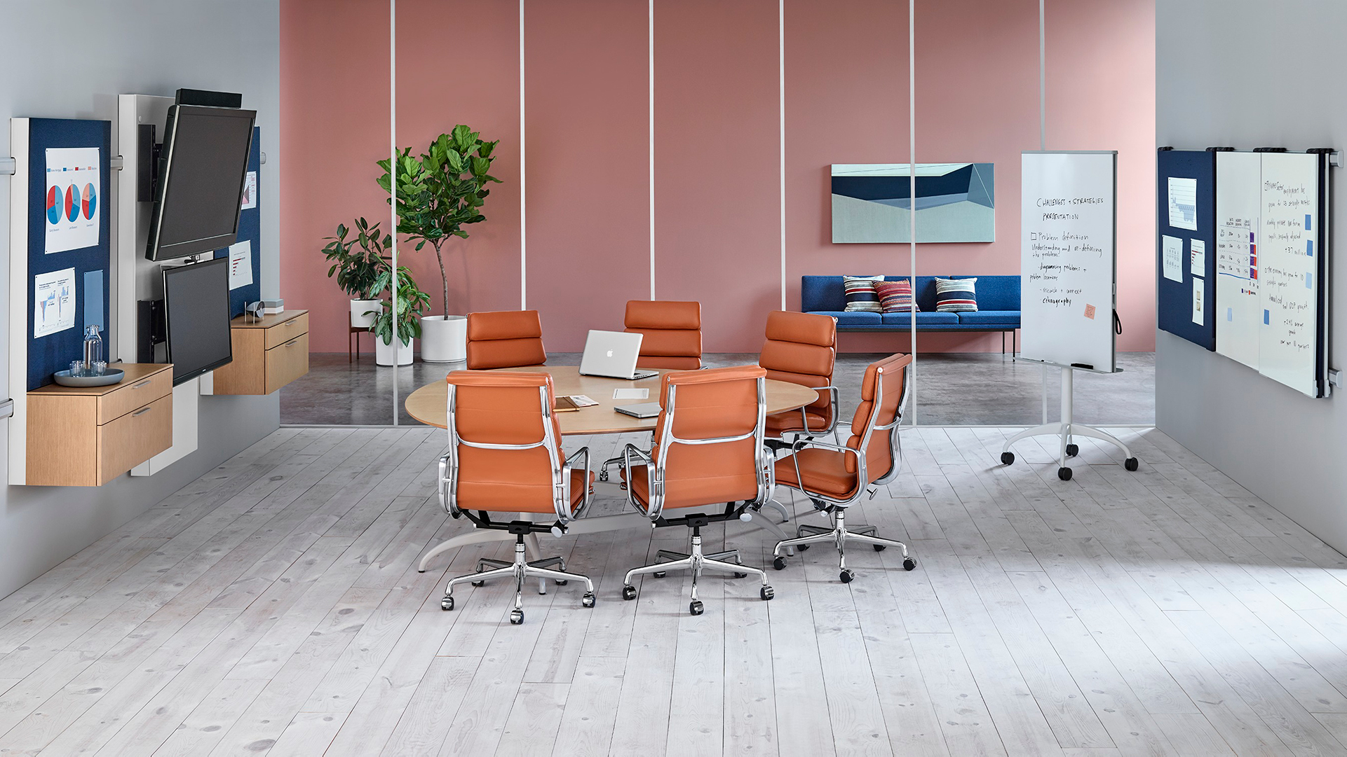 Eames Soft Pad Group Executive Chairs, Lifestyle
