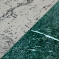 White Marble & Green Marble