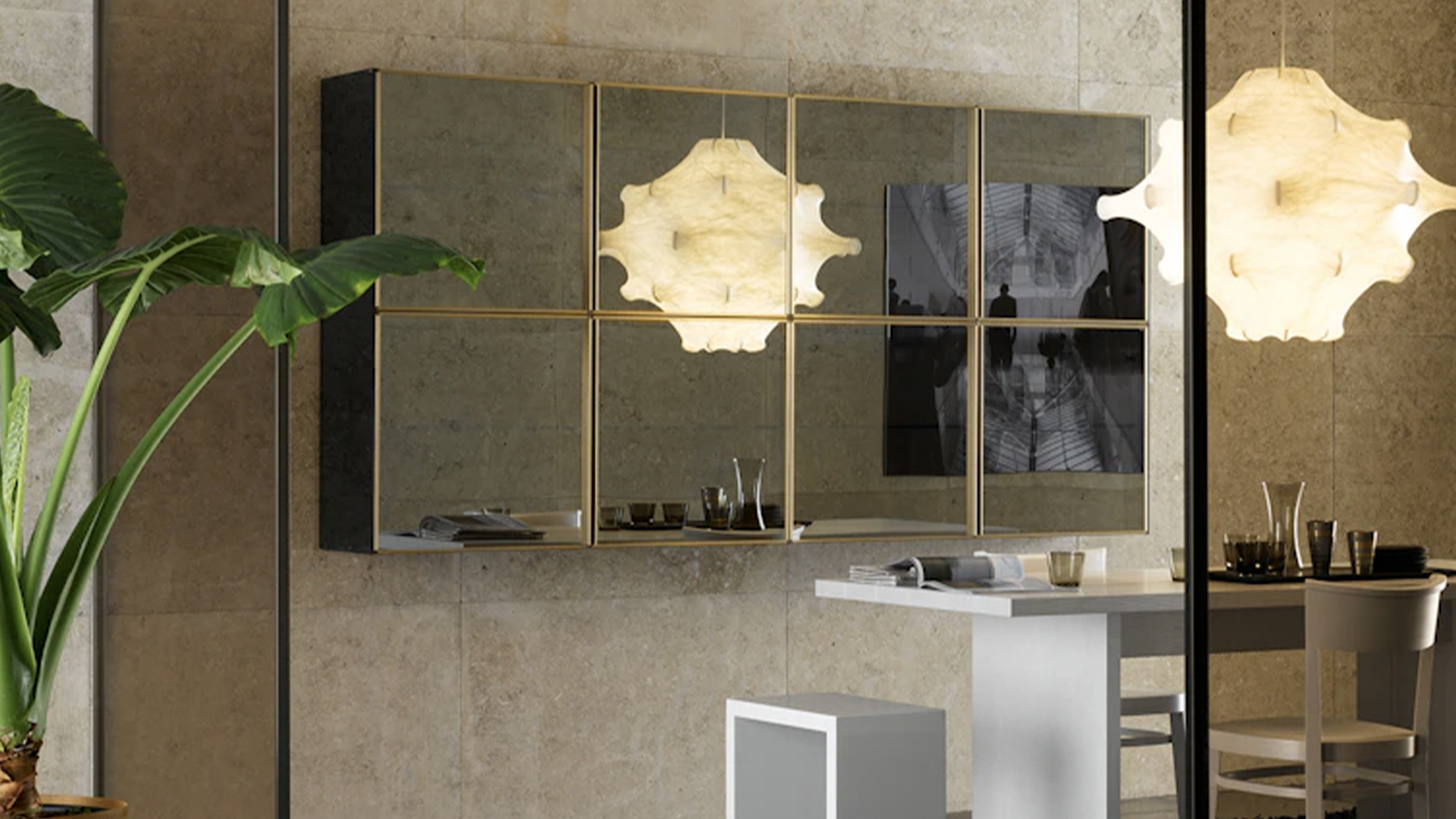 Taraxacum Cocoon Pendant, Lifestyle