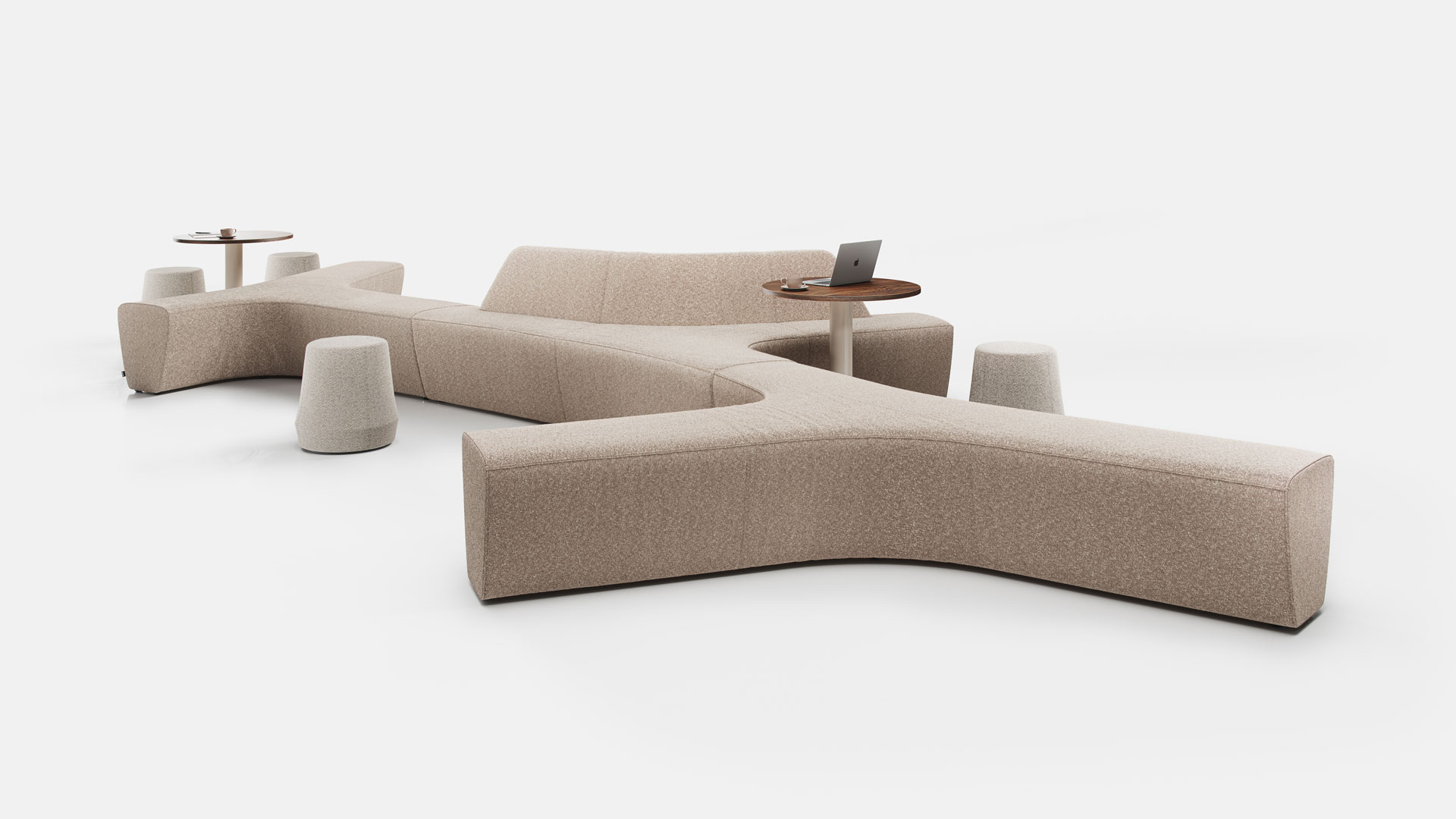 Twig Upholstered Seating, Lifestyle