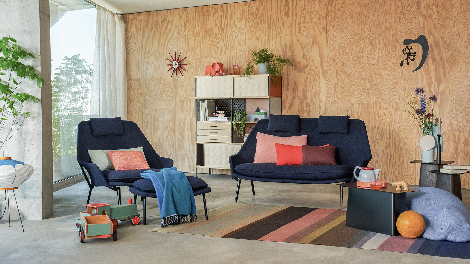 Slow Chair & Ottoman, Sofa, Lifestyle