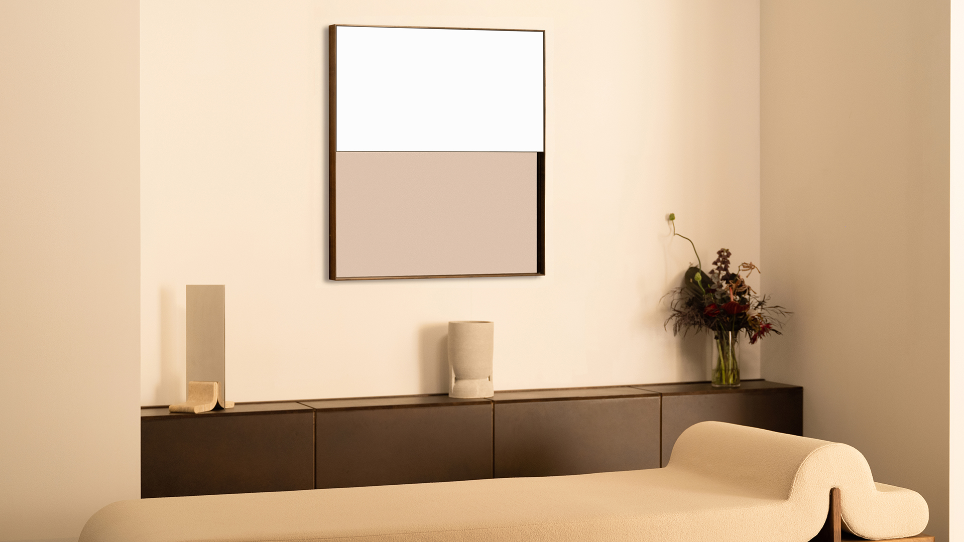 Half-Step Square Mirror, Lifestyle